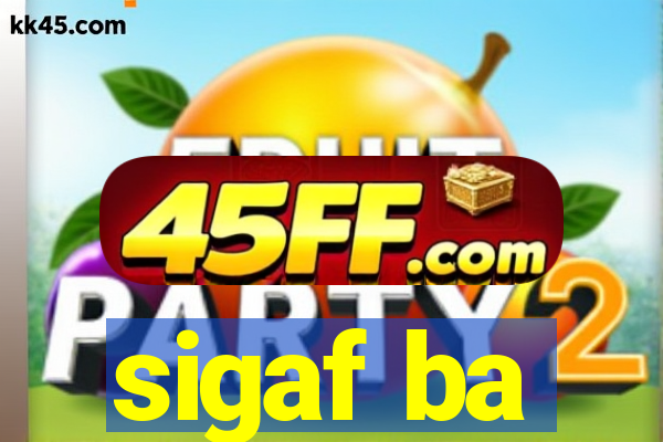 sigaf ba